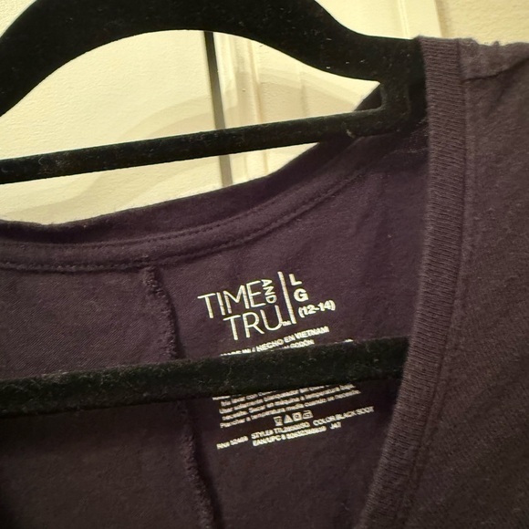 Time & Tru Black Mini Dress - Picture 3 of 3